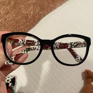 Dolce & Gabanna frames, lightly worn.